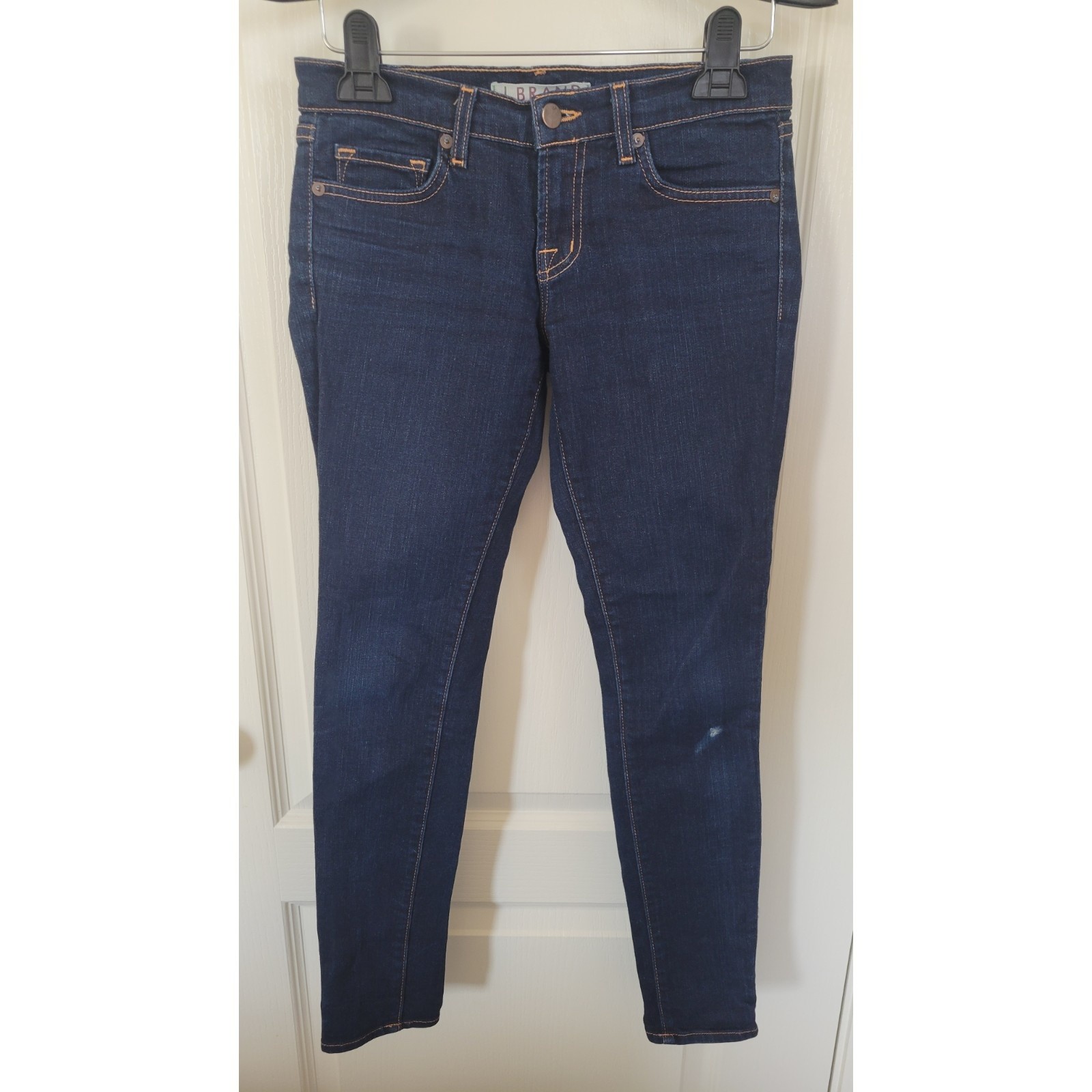J Brand 910 Ink Skinny Stretch Dark Wash Jeans